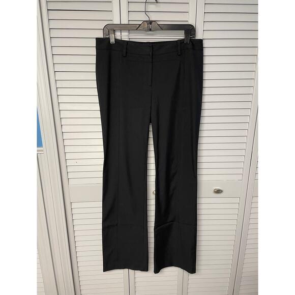 Laundry by Shelli Segal black dress career pants women's size 12 - Picture 1 of 3